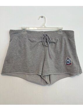 COCO BLUE Plus Size Heathered Gray Grey Y2K 00s 2000s Active Sporty Sweat Shorts